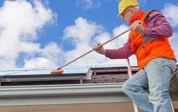 Asserby soft wash roof cleaning